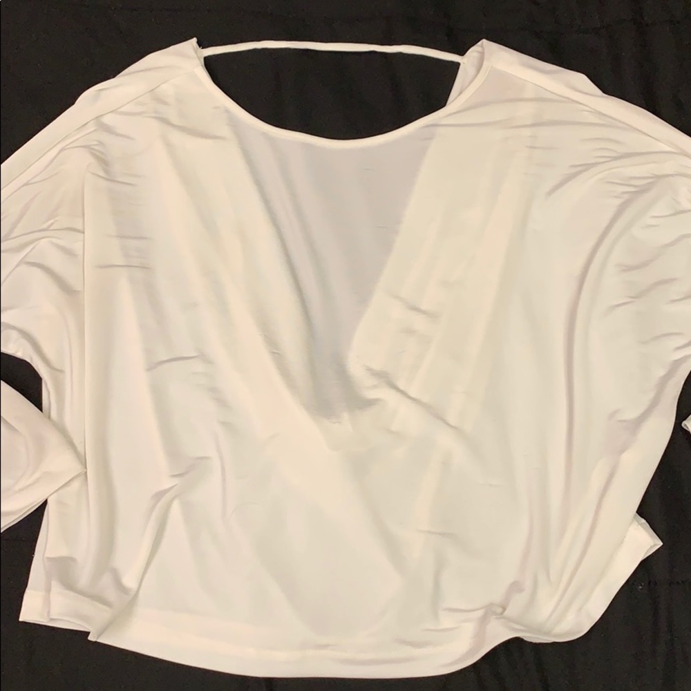 Draped Back Blouse